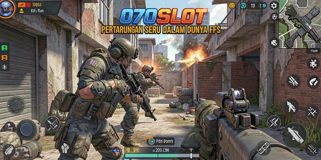 Tampilan gameplay mendebarkan di 070SLOT, siap bertempur dengan para pemain lain.