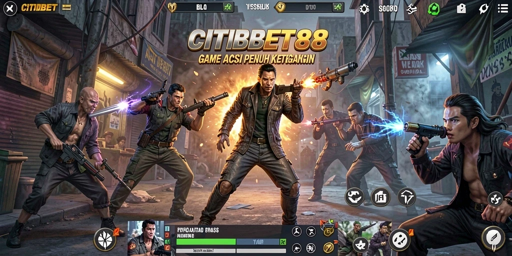 Tangkapan layar CITIBET88 menunjukkan aksi mendebarkan dalam gameplay.