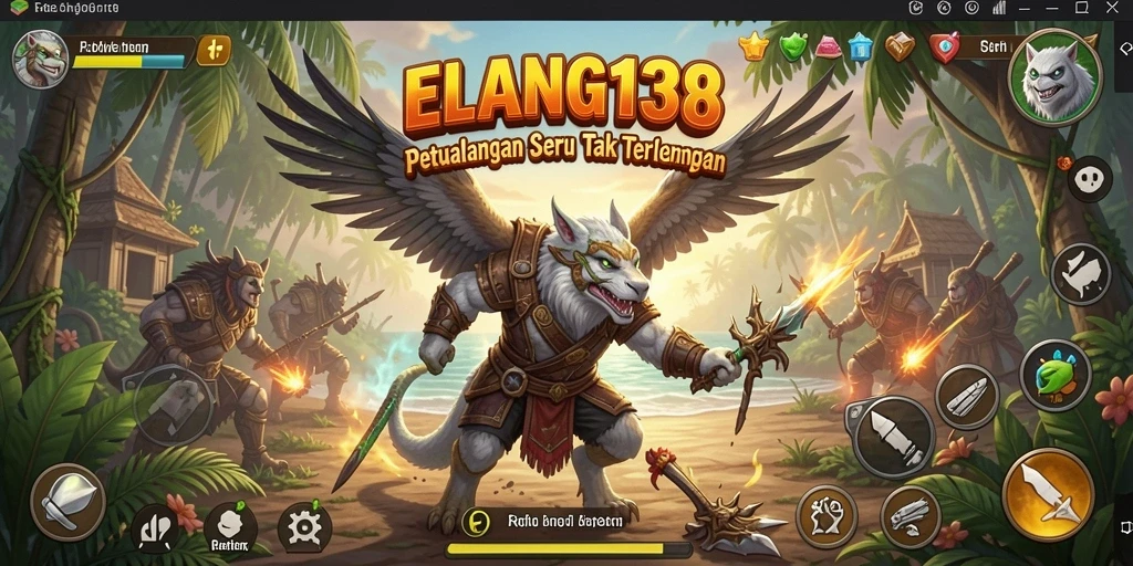 Tampilan gameplay seru ELANG138 yang penuh tantangan petualangan.