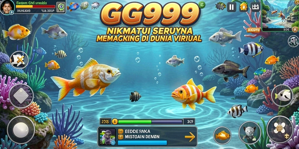 Tangkapan ikan menakjubkan dalam gameplay GG999.
