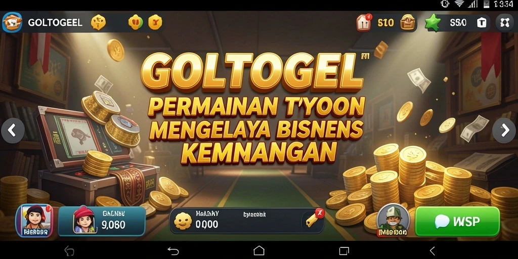 Tangkapan layar menampilkan pengalaman bermain GOLTOGEL yang mendebarkan.