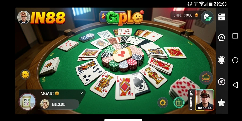 Tangkapan layar gameplay Gaple yang menarik dan penuh aksi.