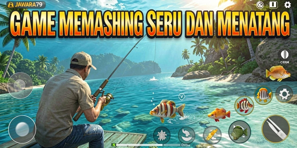 Tangkapan ikan yang beragam dan indah di JAWARA79.