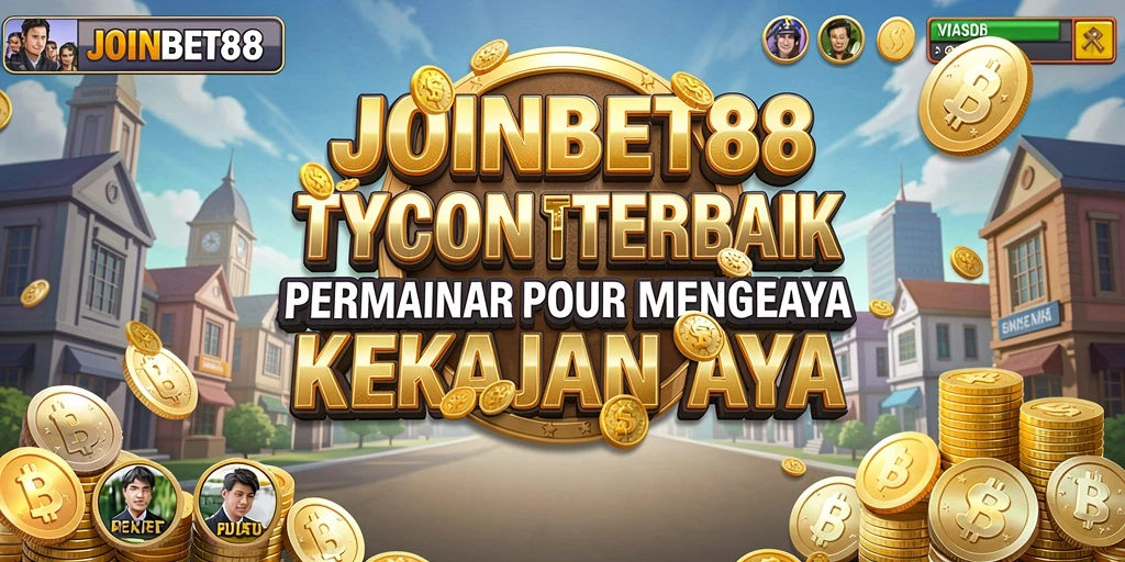 Screenshot menampilkan antarmuka utama permainan Tycoon yang menarik.