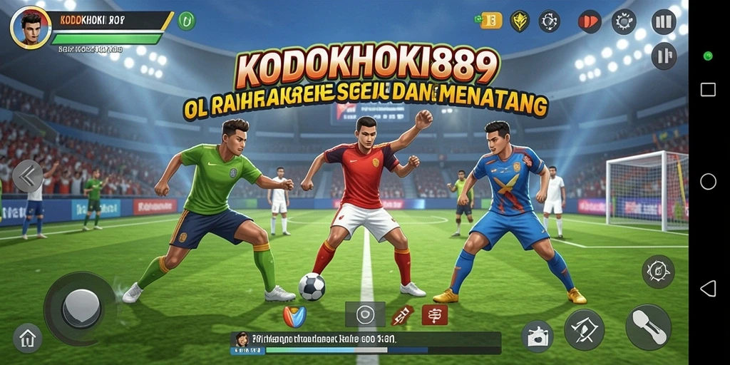 Tampilan gameplay KODOKHOKI889 yang seru dan menantang.