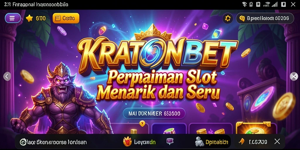 Menampilkan gameplay seru dan grafis memukau dari KRATONBET.