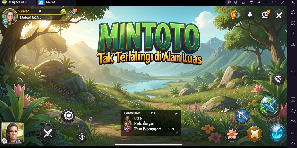 Screenshot gameplay MINTOTO menampilkan petualangan seru yang menantang.