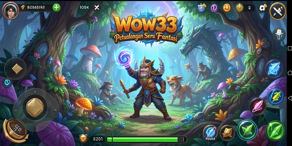 Gameplay seru dalam dunia petualangan WOW33.