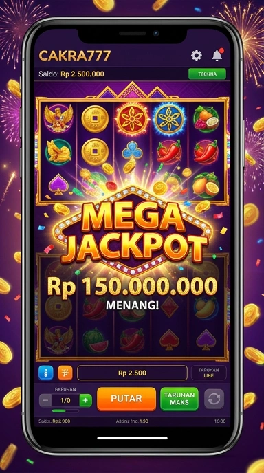 Proses unduh aplikasi di cakra777 yang cepat dan aman.